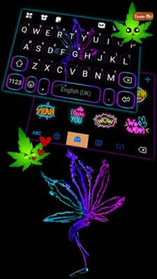 Neon Weed Black android App screenshot 2